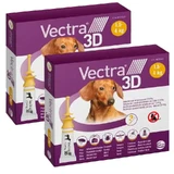 Vectra 3D Dog 1,5-4 Kg, Pack 2 x 3 Pipettes