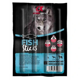 Alpha Spirit Canine Fish Sticks 16X4Packs