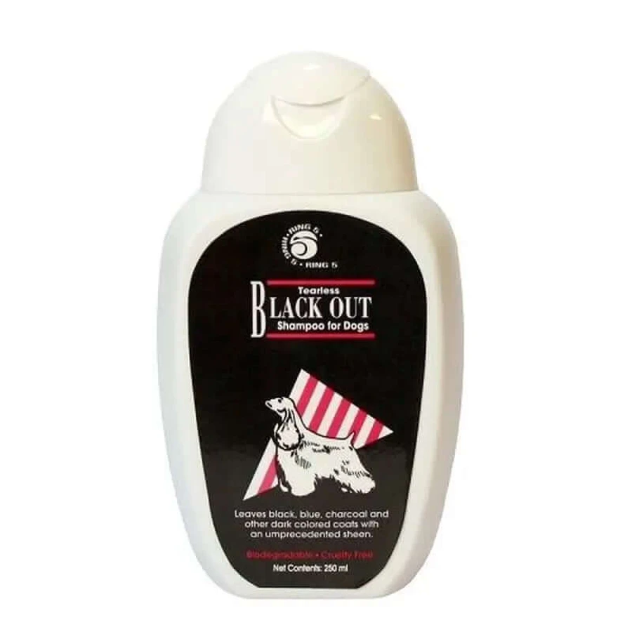 Ring 5 Champu Pelo Negro Perros 250Ml
