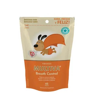 Vetnova Multiva Breath Control, 45 kauwtabletten, snack voor honden