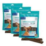 Virbac Veggiedent Fr3sh XS, gebitssnacks voor honden van zeer kleine rassen, pak 3 eenheden