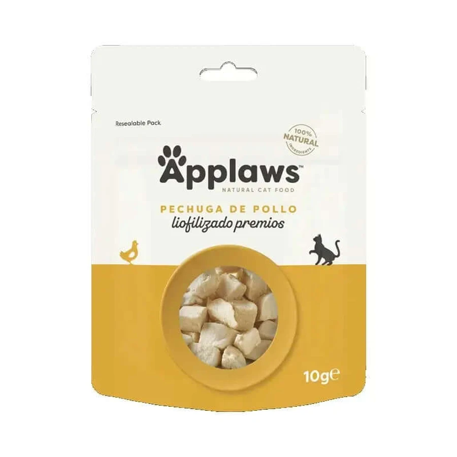 Applaws Cat Snack Hühnerbrust Gefriergetrockneter Snack, 12x10 Gramm