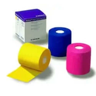 Braun Kohäsivbandage Askina Haft Blau 8Cmx20M, 1Ud