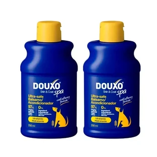 Douxo Skin & Coat Spa Conditionneur à l'avoine pour chiens, paquet de 2 x 250 ml