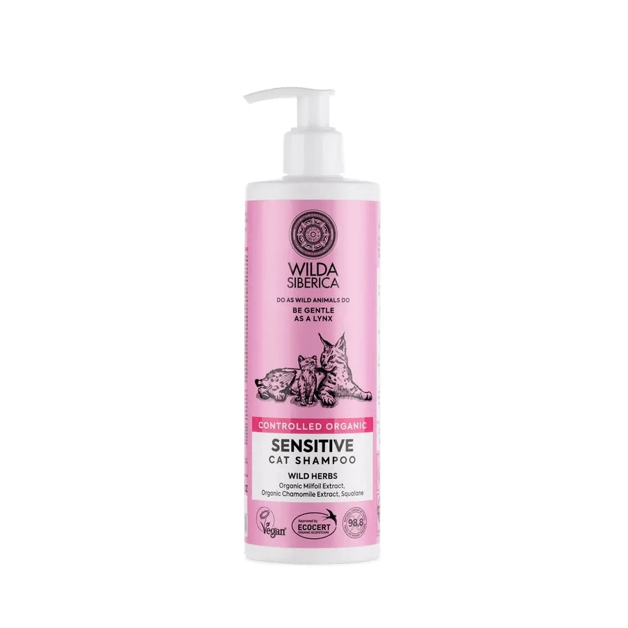 Organic Shop Champú Para Gatos Sensitive, 400 Ml