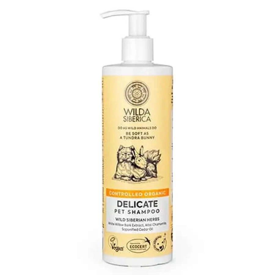 Wilda Siberica Delicate Shampoo voor Huisdieren, 400 Ml