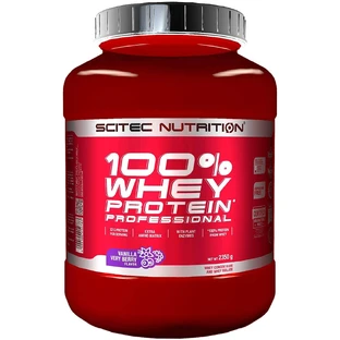 Proteína de Suero Profesional Scitec Nutrition Vainilla Muy Bayas, 2350 g