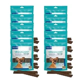 Virbac Veggiedent Fr3sh XS, gebitssnacks voor honden van zeer kleine rassen, pak 10 eenheden