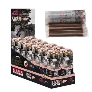 Alpha Spirit Canine Ristra Higado Caja 12X160Gr