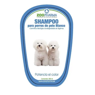 Zoopharma Șampon pentru păr alb pentru câini 250Ml