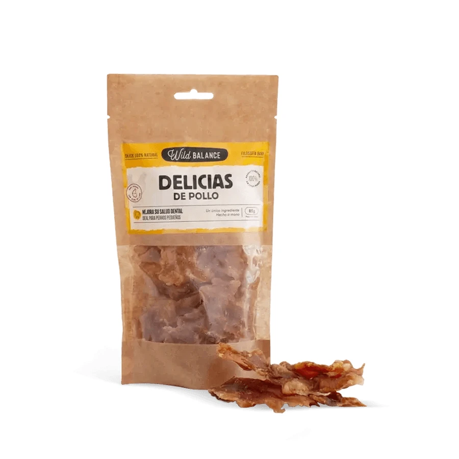 Wild Balance Snacks Delicias De Pollo , 85 gr