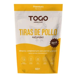 Togo Snack Natuurlijke Kipreepjes, 1 eenheid