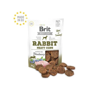 Brit Jerky Snack mit Kaninchen 80Gr für Hunde