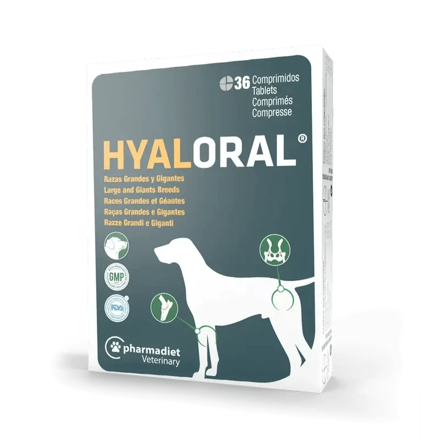 Hyaloral for Large & Giant Breed Dogs, 36 tablets