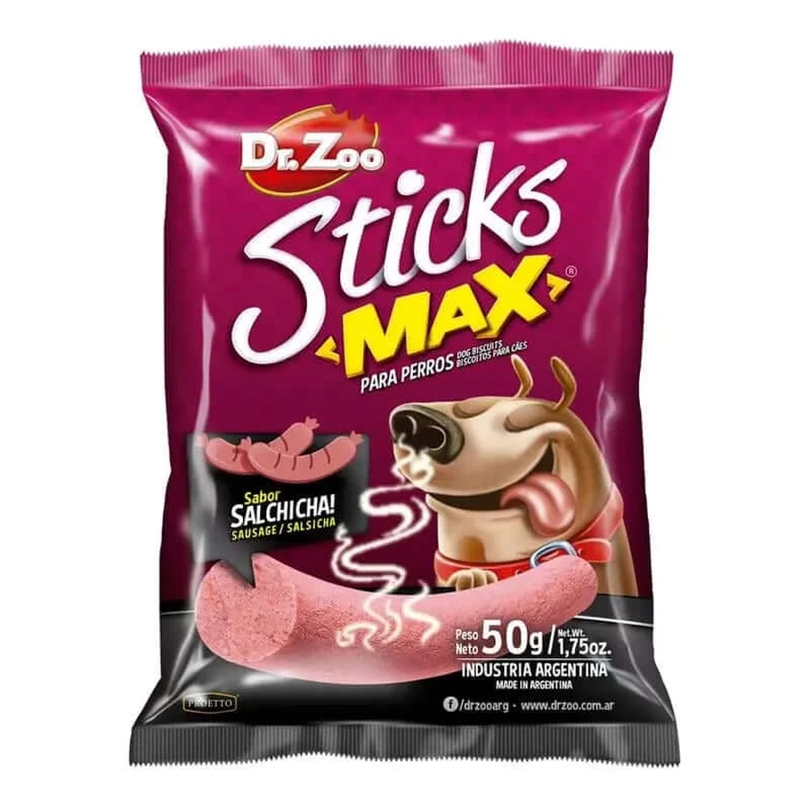 Dr ZOO Hundesticks Max Hundewurst 24X50Gr