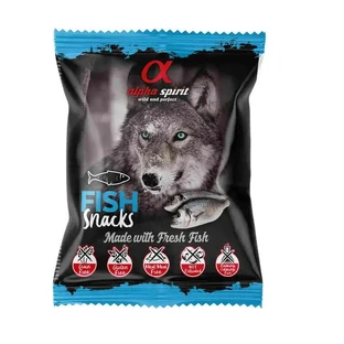 Alpha Spirit Kynologische Vissnacks 24X50Grs