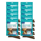 Virbac Veggiedent Fr3sh L, gebitssnacks voor honden van grote rassen, pak 10 eenheden