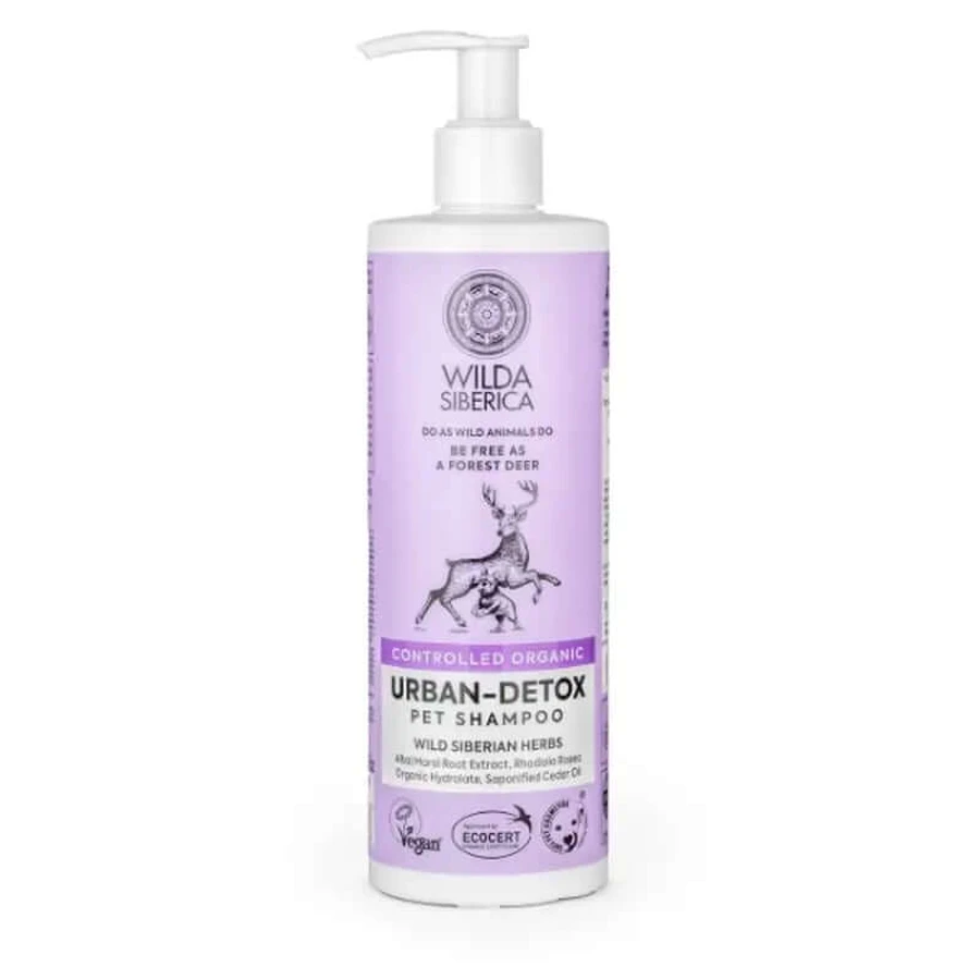 Wilda Siberica Urban-Detox Pet Shampoo, 400 Ml