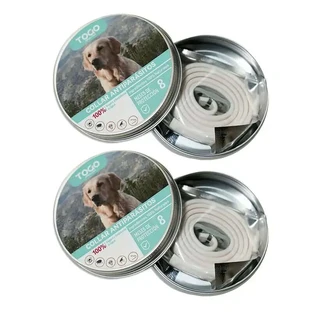 Togo Pack 2 Colliers antiparasitaires pour chiens de toutes tailles