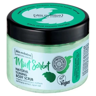 Natura Siberica Skin Evolution Munt Sorbet Exfoliërende Scrub Corp Na, 300 ml