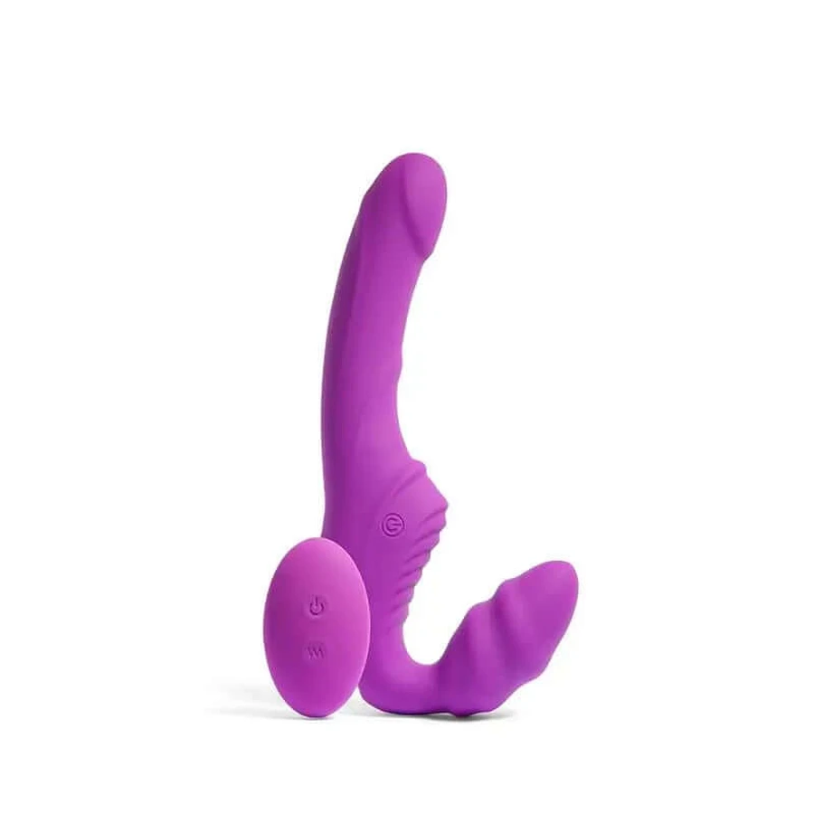 Platanomelon Isa Vibrator dublu Lilac
