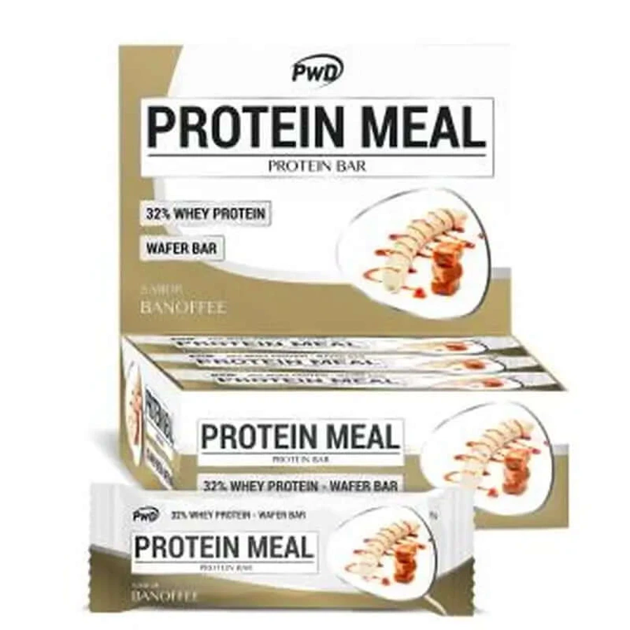 Pwd Protein Meal Barritas Banofee 12Uds