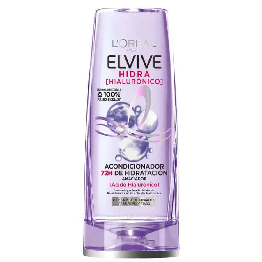 L'Oréal Paris Elvive Hydra Hyaluronic Moisturizing Conditioner 72H Moisturizing 300Ml