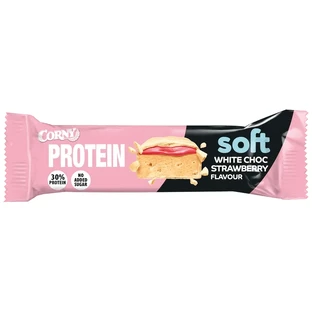 Corny Protein Soft White Chocolate & Strawberry , 45 grammes