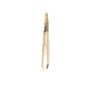 Disna Professional Straight Golden Tweezers 9 Cm., units 1
