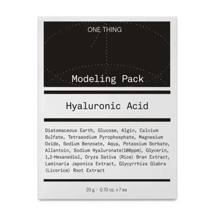 Pack de modelage à l'acide hyaluronique One Thing, 20 g