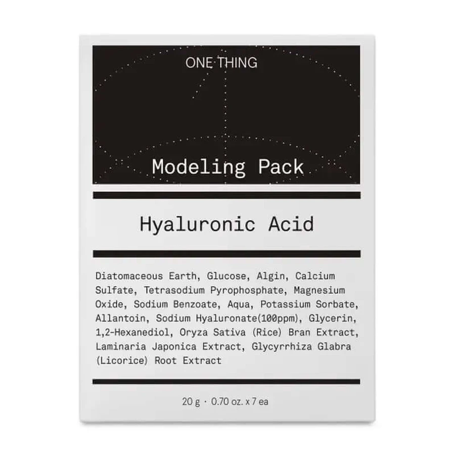 Pack de modelage à l'acide hyaluronique One Thing, 20 g