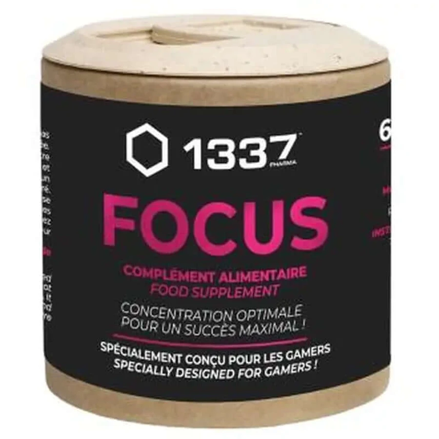 1337 Pharma 1337 Focus 60 Capsules
