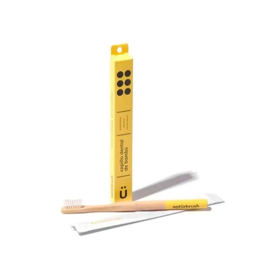 Naturbrush Volwassenenborstel Geel