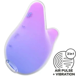 Satisfyer Zeemeermin Vibes Stimulator & Vibrator Violet & Roze