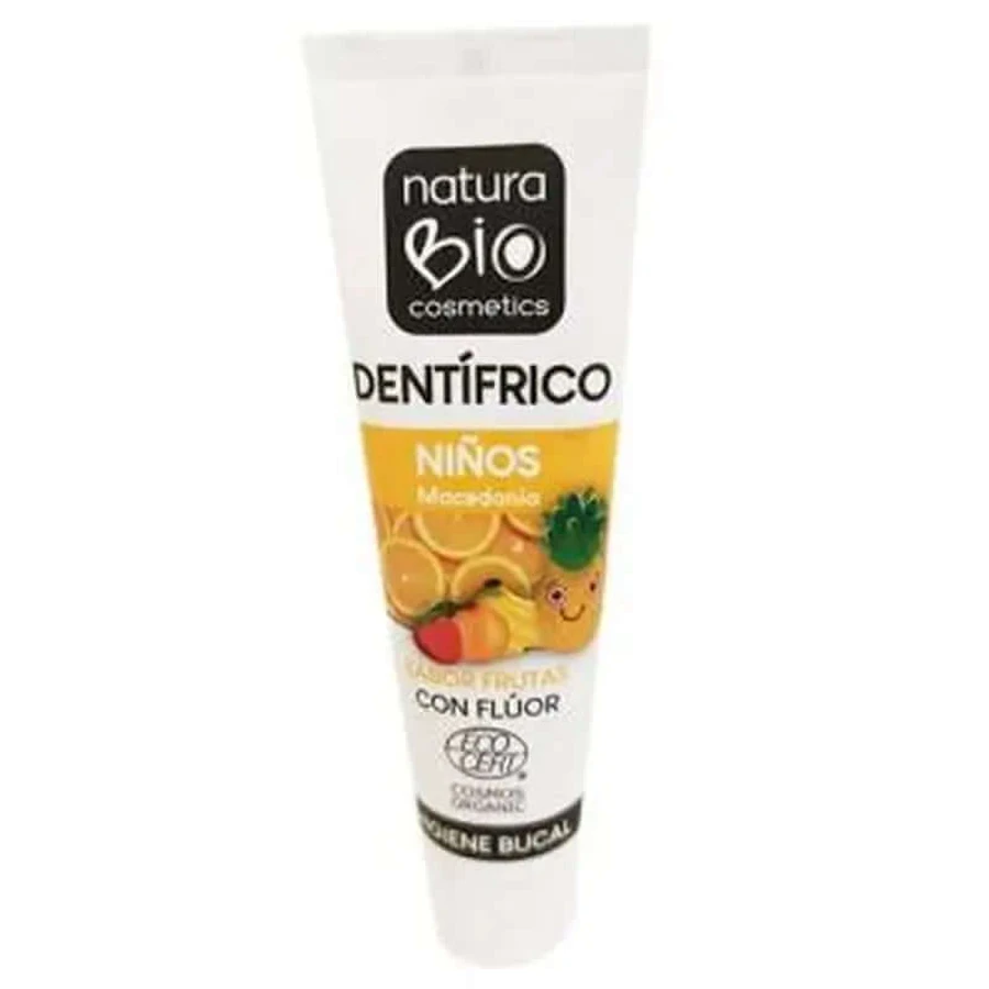 Naturabio Cosmetics Children's Toothpaste Macedonia With Fluoride 50Ml
