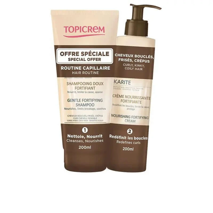 Themenpackung Shea Butter Shampoo 200 ml + Pflegecreme 200 ml