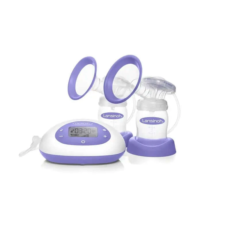 Lansinoh 2-In 1 Double Electric Breast Pump , 1 units