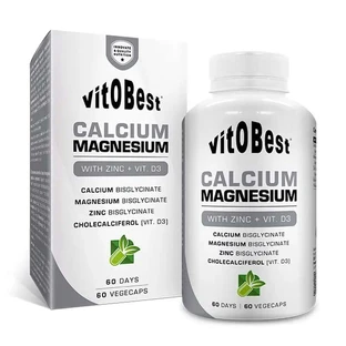 Vit.O.Best Calcium Magnesium Vit D3 , 60 capsules