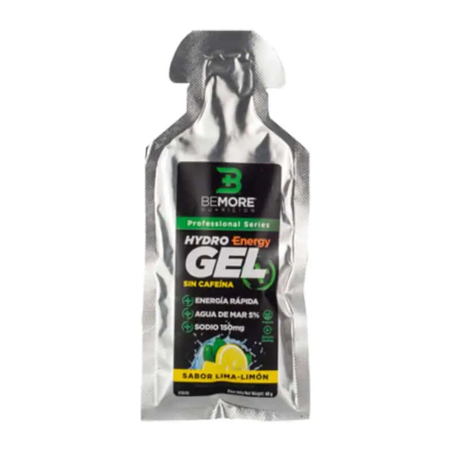 Bemore Nutrition Hydro Gel + Energy Lime-Lime Flavor Caffeine Free