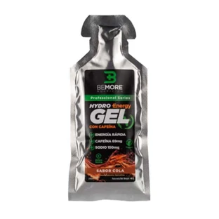 Bemore Nutrition Hydro Gel+ Energy Cola Flavor with Caffeine
