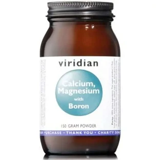 Viridian Calcium Magnesium Bor +Vit. C Pulver 150Gr