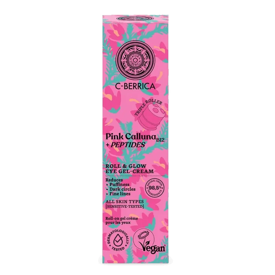 Natura Siberica Roll & Glow Eye Contour Cremigel , 20 ml