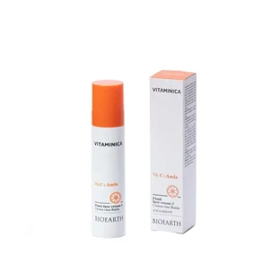 Bioearth Crème pour le visage Vitamine C et Amla, 50 ml