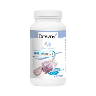 Drasanvi Gemacereerde Knoflook 500Mg Nutrabasicos Pot, 90 parels