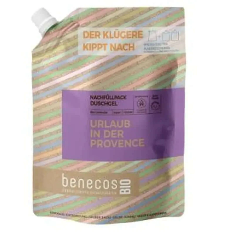 Benecos Lavendel Badgel Navulling 1Lt. Bio Vegan