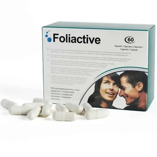 500Cosmetics Foliactive Pills Nahrungsergänzungsmittel für Haarausfall, 60 Kapseln