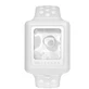 Bracelet de gel hydroalcoolique blanc