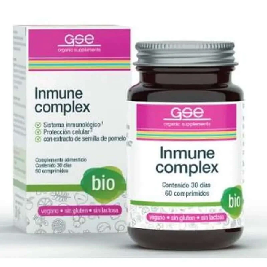 Gse Immune Complex 60 Tablete Bio Vegan