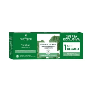 Rene Furterer Vitalfan Chute progressive des cheveux 30 gélules 3 boîtes