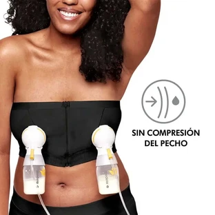 Medela Top Hands Free Black Xl, 1 Stk.